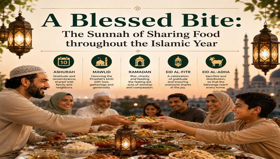 A Blessed Bite: The Sunnah of Sharing Food throughout the Islamic Year