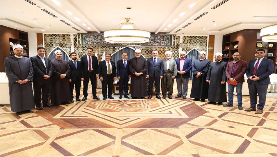 Egypt’s Mufti Receives Kurdistan’s Minister of Endowments to Advance Joint Religious Cooperation