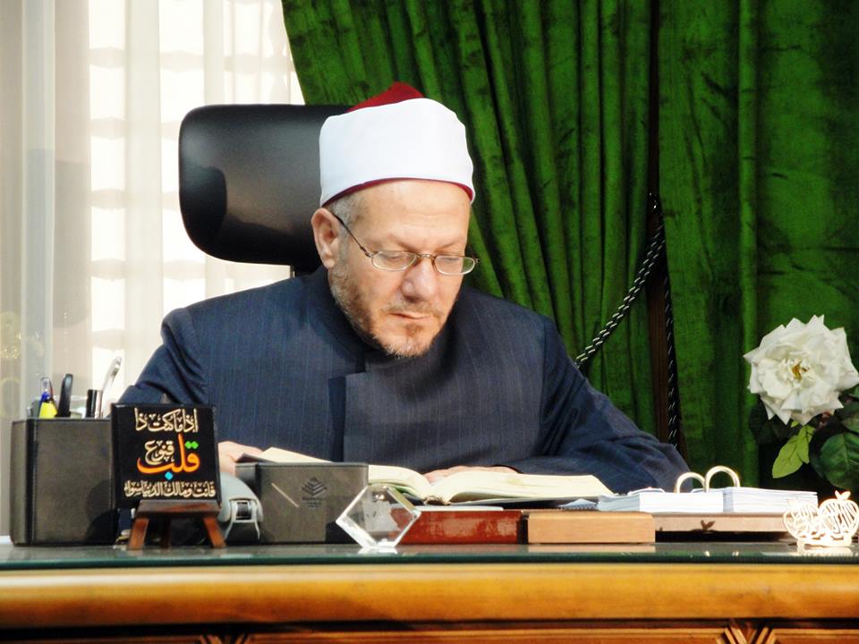 The Grand Mufti denounces the terrorist attack on Bani Sweif Police checkpoint 
