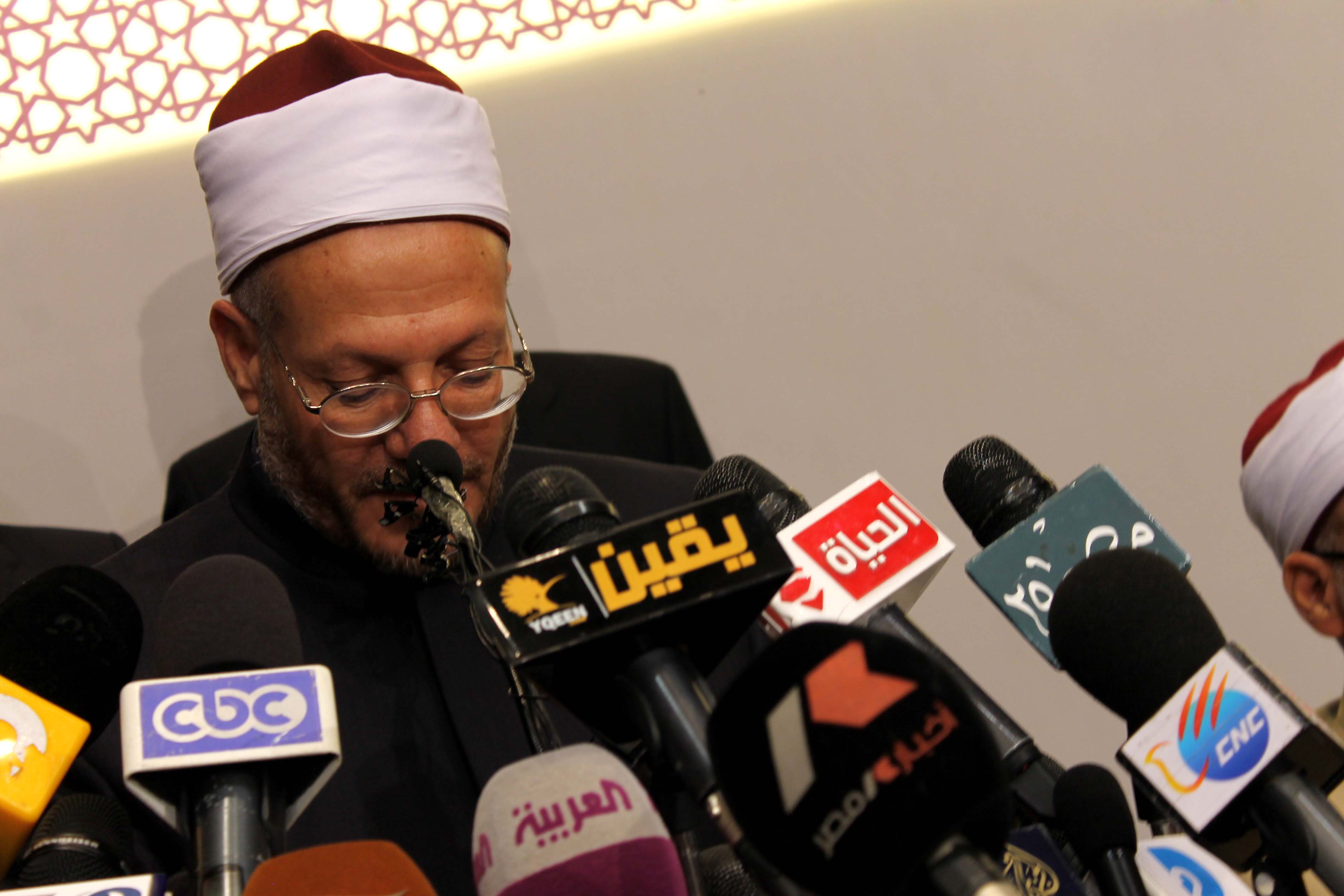 The Grand Mufti of Egypt: Armed demonstrations confute their peacefulness and cause dissention