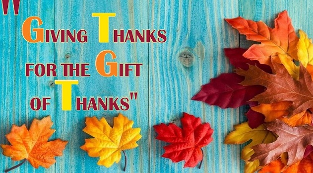 Giving Thanks for the Gift of Thanks