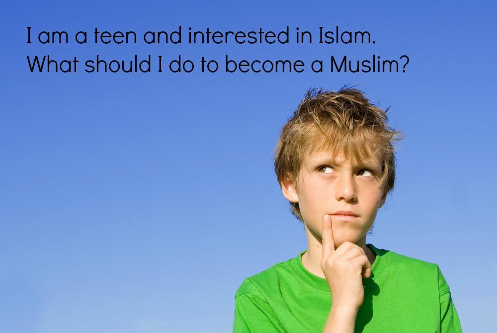 Procedures to embrace Islam