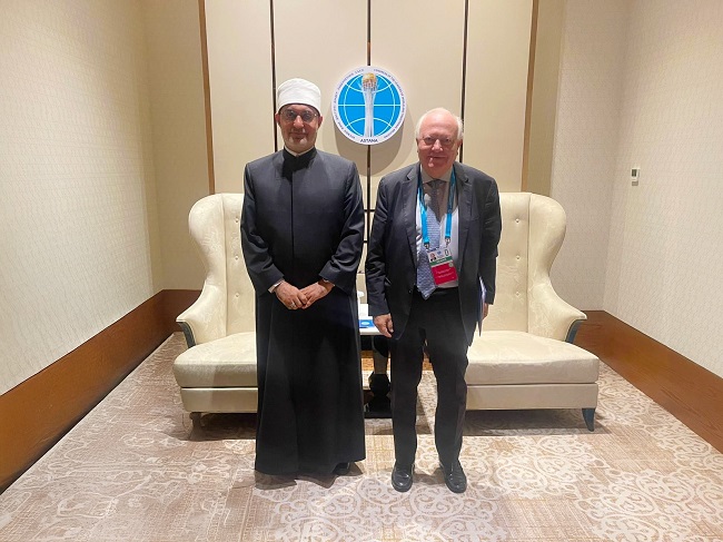 Egypt’s Grand Mufti to UN Envoy: Joint Action Needed to End Gaza War and Counter Islamophobia