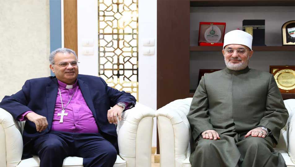 Egypt’s Mufti Receives President of the Evangelical Community in Egypt to Congratulate on Eid al-Adha