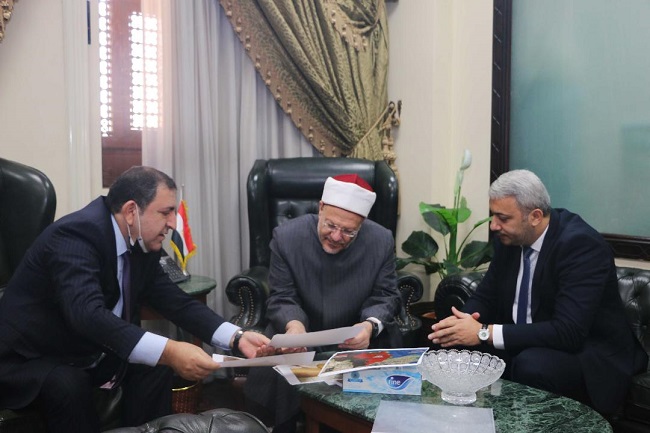 Egypt’s Mufti meets with Azerbaijan’s ambassador to Cairo