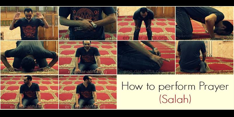 How to perform Prayer (Salah)