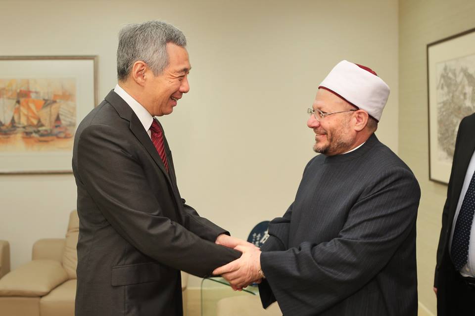 The Grand Mufti in Singapore, “Islam is an international open system that never creates barriers between Muslims and others”
