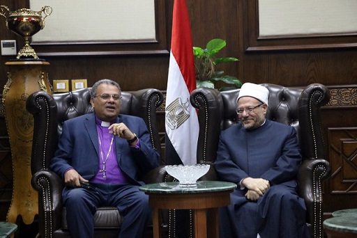 Egypt’s Grand Mufti Receives a High-level Delegation from Evangelical Church  