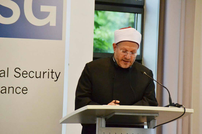 Egypt's Grand Mufti lectures at Germany's Bonn University