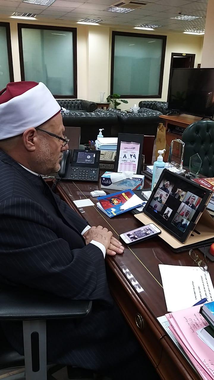 Defending and supporting Jerusalem is the Arab and Muslim world’s core issue, Egypt’s Mufti states in online conference on peace