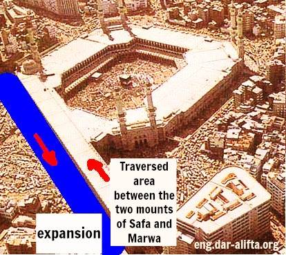 Dar al-Ifta: It is valid for pilgrims to perform sa’yvin the new mas’a between as-Safa and al-Marwa
