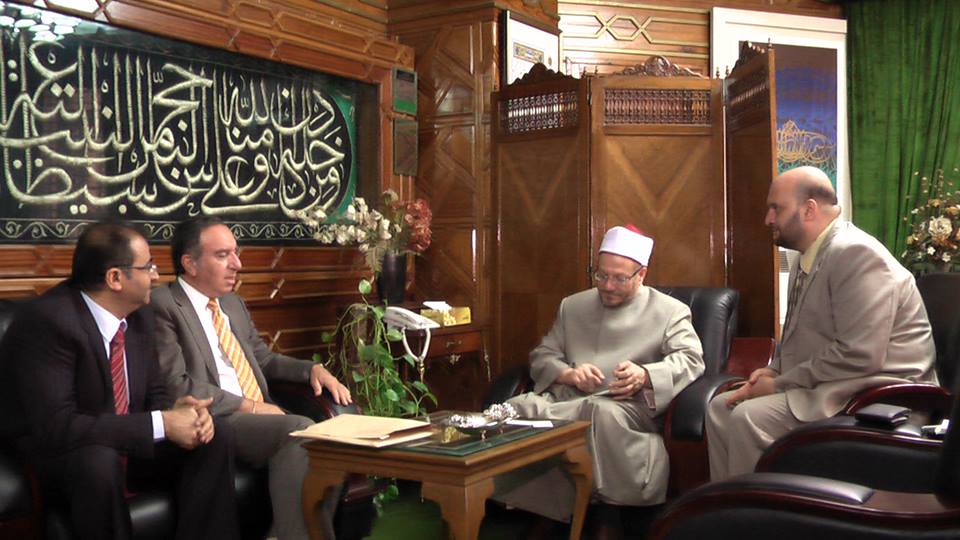 The Grand Mufti of Egypt to the Ambassador of Cyprus: Dar al-Iftaa constantly endeavors to consolidate social peace in the Egyptian society