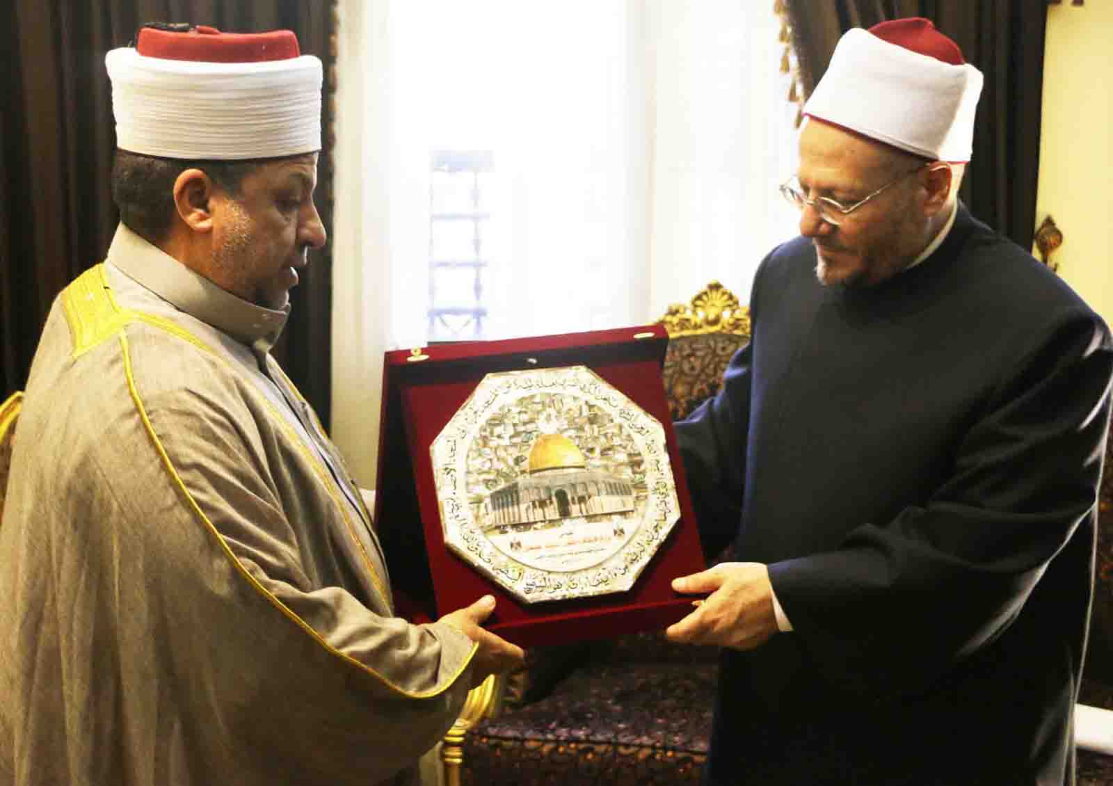 Egyptian-Palestinian  prospering the  religious cooperation