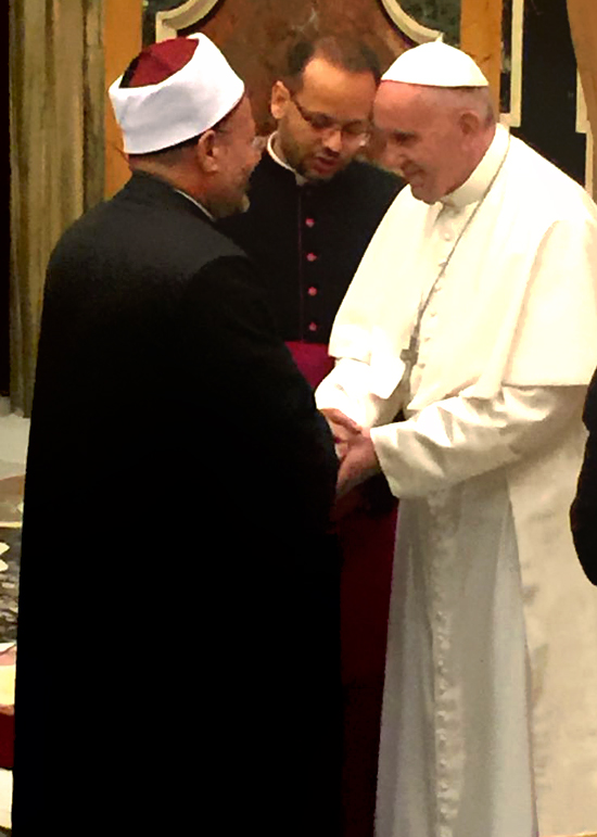 Egypt's Grand Mufti successfully ends his official visit to the Vatican