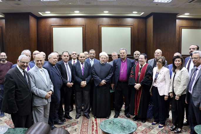 A delegation from Evangelical Church visits Egypt’s Mufti, expresses greetings on Eid al-Fitr